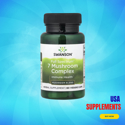 USA Supplements | Swanson, Full Spectrum® 7 Mushroom Complex ( Immune System Support )