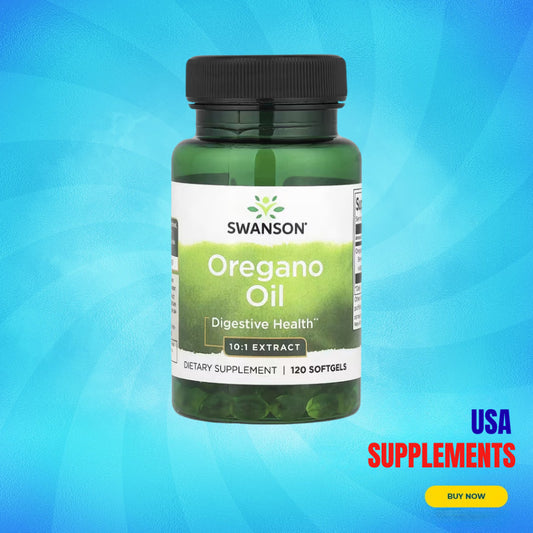 USA Supplements | Swanson, Oregano Oil ( Antioxidant Support & Digestive Comfort )