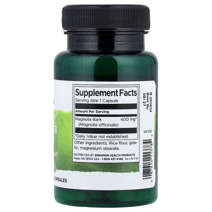 USA Supplements | Swanson, Full Spectrum® Magnolia Bark ( Stress and Anxiety Support )