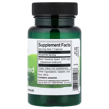 USA Supplements | Swanson, Black Sesame Seed ( Liver & Kidney Support )