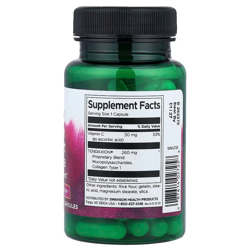 USA Supplements | Swanson, Tendon Support Formula ( Bone, Joint & Cartilage Health )