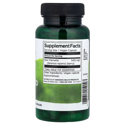 USA Supplements | Swanson, Full Spectrum® Saw Palmetto ( Men's Health )