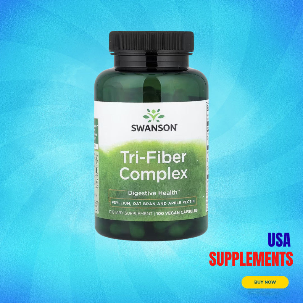 USA Supplements | Swanson, Tri-Fiber Complex ( Digestive Health )
