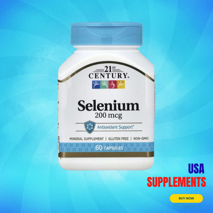 USA Supplements | 21st Century, Selenium ( Antioxidant Support )
