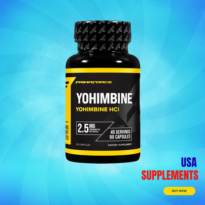 USA Supplements | Primaforce, Yohimbine ( May Help Support Fat Loss )