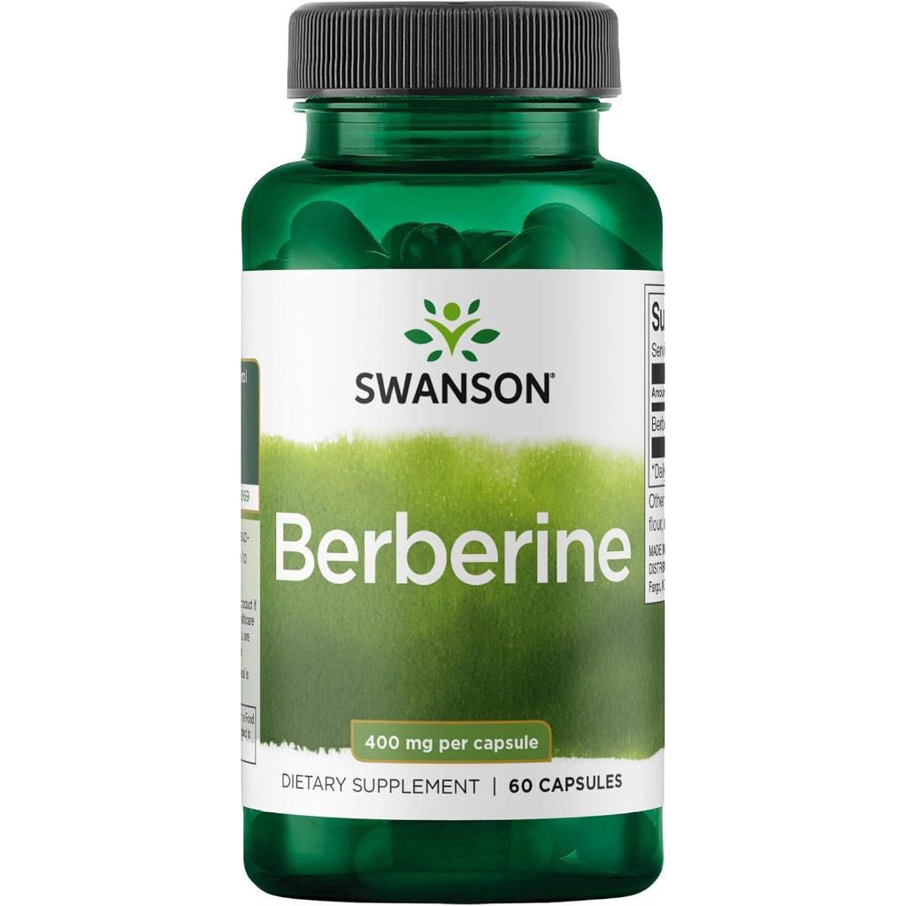 HealthilyYou | Swanson, Berberine, 400 mg, 60 Vegan Capsules Cardiovascular Health