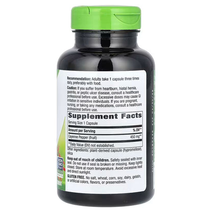 Nature's Way, Cayenne Fruit ( Digestive Support, Circulatory Health & Antioxidant Support )