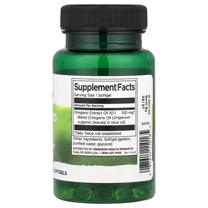 USA Supplements | Swanson, Oregano Oil ( Immune System Support )