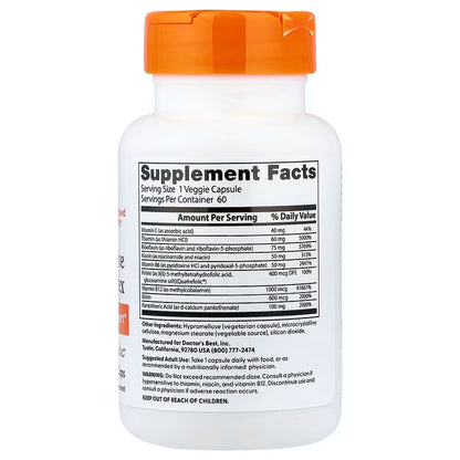 USA Supplements | Doctor's Best, Fully Active B Complex ( Supports Energy Metabolism )
