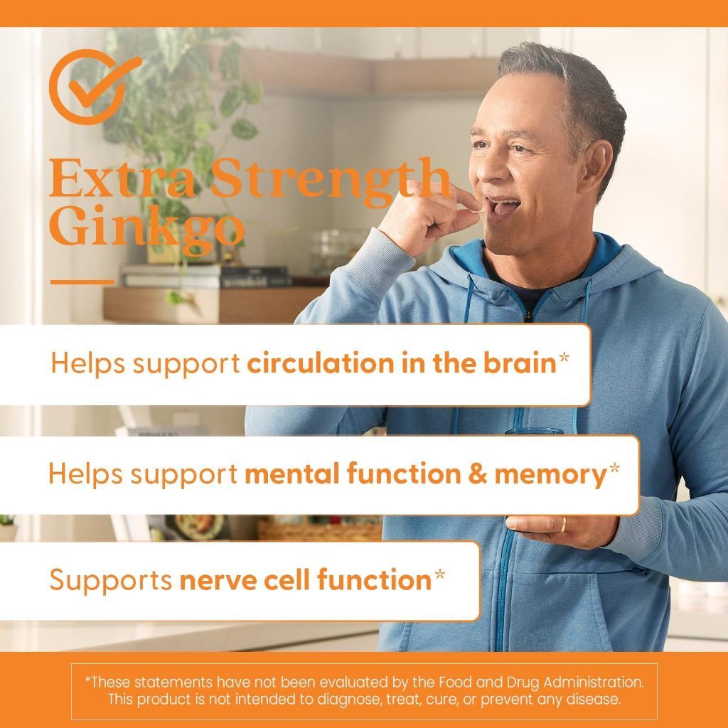USA Supplements | Doctor's Best, Extra Strength Ginkgo ( Cognitive Support )