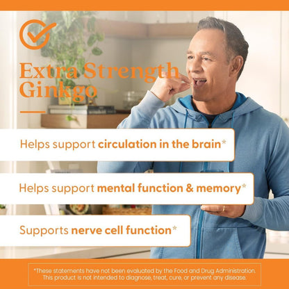 USA Supplements | Doctor's Best, Extra Strength Ginkgo ( Cognitive Support )