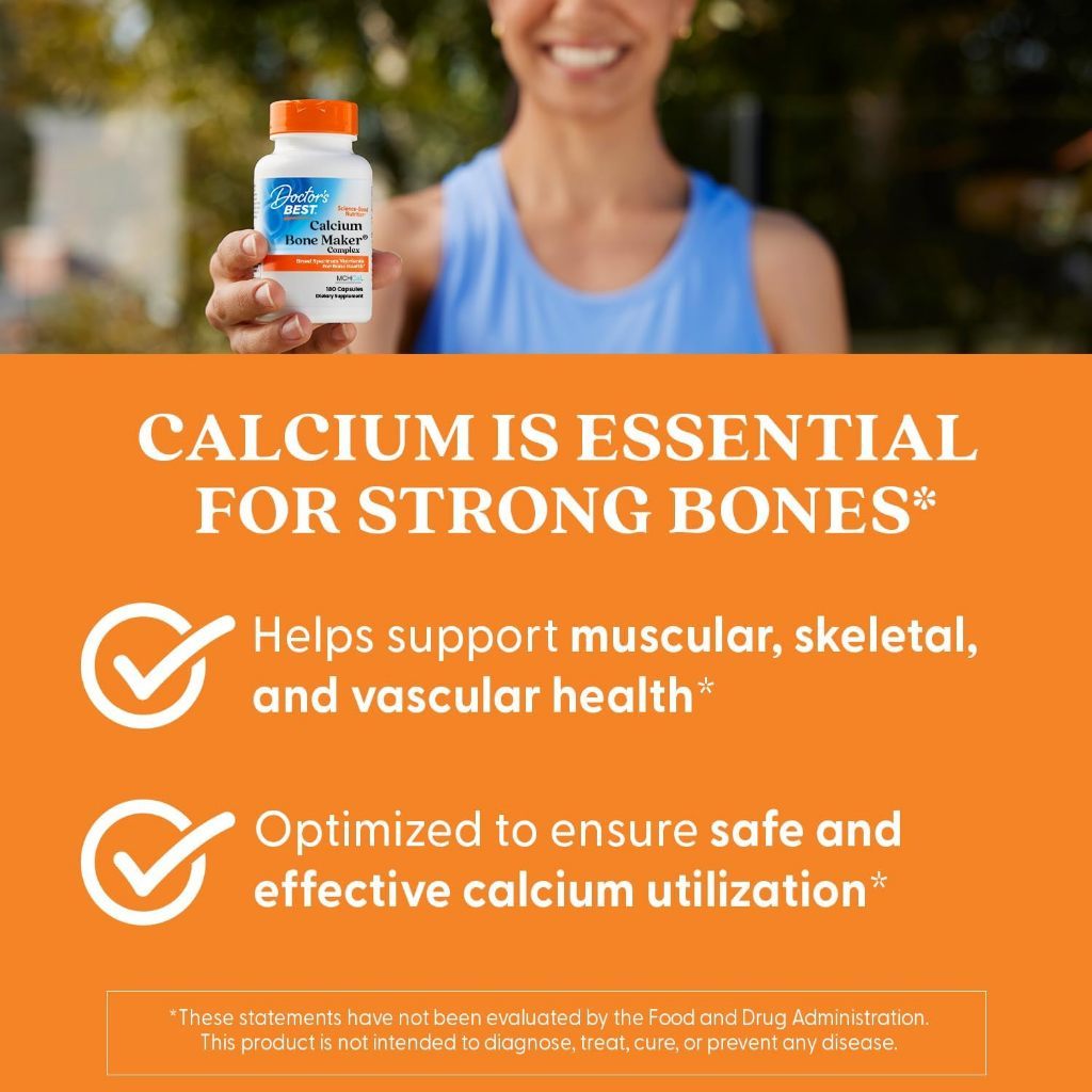 USA Supplements | Doctor's Best, Calcium Bone Maker® Complex ( Bone Strength & Density )