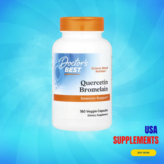 USA Supplements | Doctor's Best, Quercetin Bromelain ( Immune System Support )