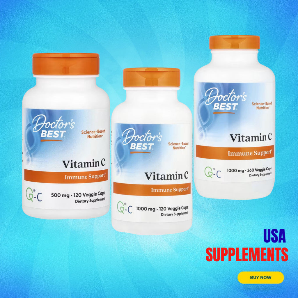 USA Supplements | Doctor's Best, Vitamin C ( Supports Immune System )