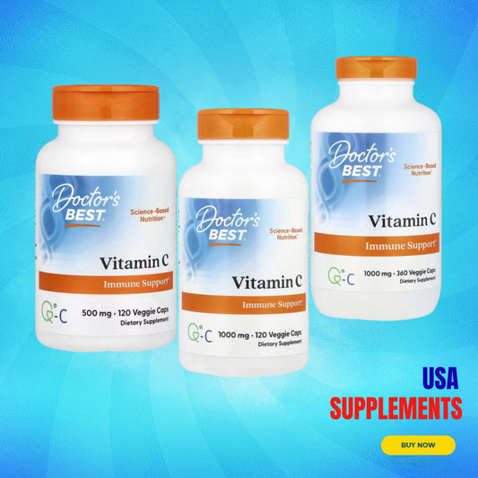 USA Supplements | Doctor's Best, Vitamin C ( Supports Immune System )