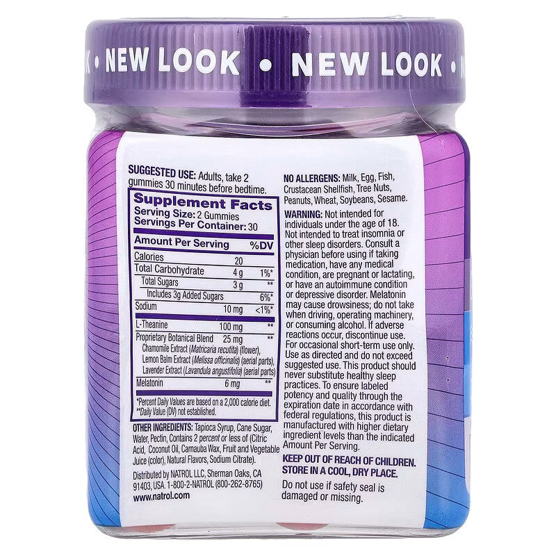 USA Supplements | Natrol, Sleep+™ Calm Gummies ( Supports Restful Sleep )