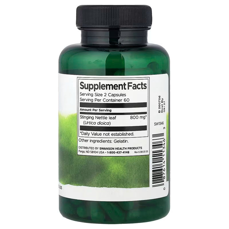 USA Supplements | Swanson, Stinging Nettle Leaf ( Joint and Antioxidant Support )