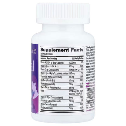 USA Supplements | 21st Century, PreNatal with Folic Acid ( Supports Healthy Fetal Growth )