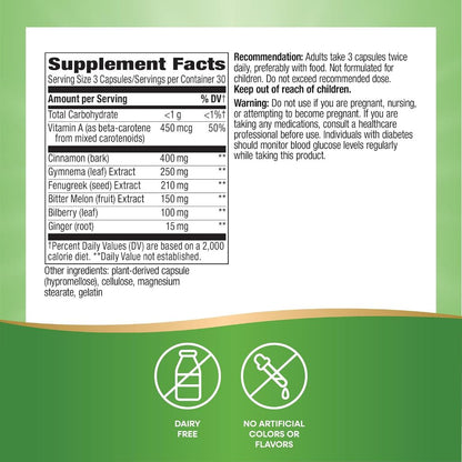 Nature's Way, Blood Sugar Support ( Supports Healthy Blood Sugar Levels & Antioxidant Protection )