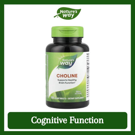 Nature's Way, Choline ( Enhances Liver, Supports Brain & Cognitive Function )