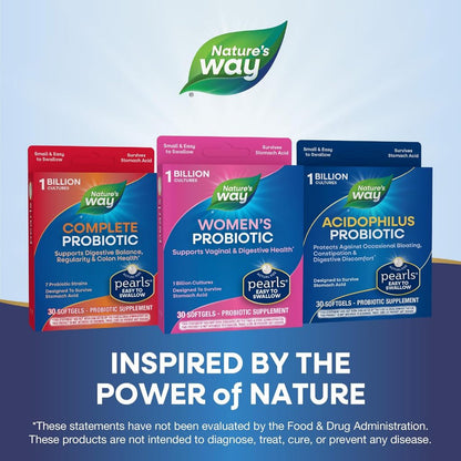 Nature's Way, Women's Probiotic ( Digestive Health, Urinary Tract Support & Immune System Support )