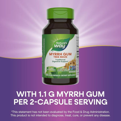 Nature's Way, Myrrh Gum, Tree Resin ( Digestive Support & Antioxidant Properties )