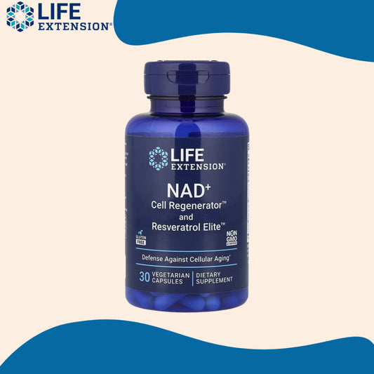 Life Extension, NAD+ Cell Regenerator™ and Resveratrol Elite ( Cognitive and Cardiovascular Health )
