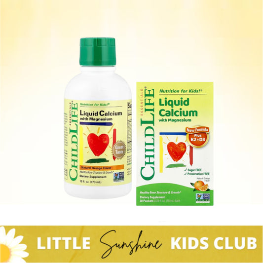 LittleSunshine | ChildLife Essentials, Essentials, Liquid Calcium w/ Magnesium Healthy Bone & Immune