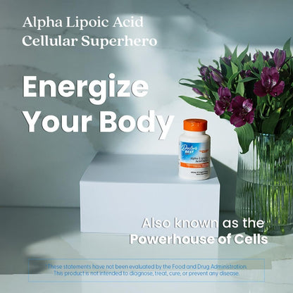 USA Supplements | Doctor's Best, Alpha-Lipoic Acid 600, 600 mg ( Antioxidant Support )