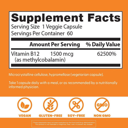 USA Supplements | Doctor's Best, Fully Active B12 ( Supports Energy Metabolism )
