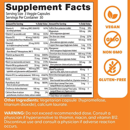 USA Supplements | Doctor's Best, Multi-Vitamin Mineral Complex ( Energy & Metabolism )