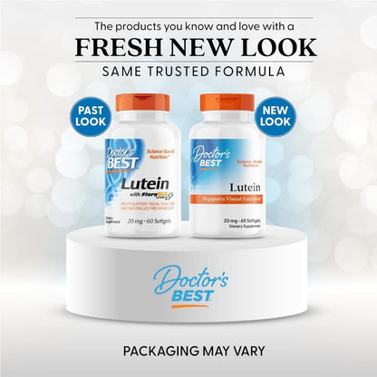 USA Supplements | Doctor's Best, Lutein, 120 Veggie Caps ( Antioxidant Protection )
