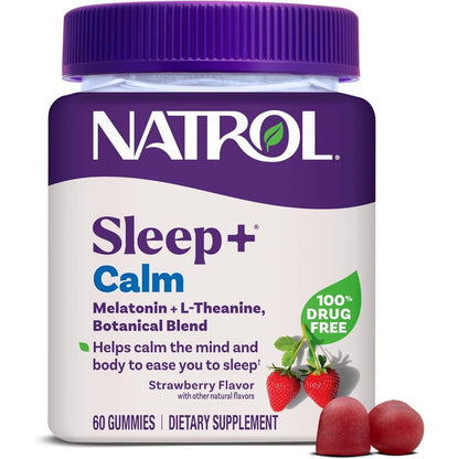 USA Supplements | Natrol, Sleep+™ Calm Gummies ( Supports Restful Sleep )