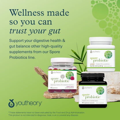 USA Supplements | Youtheory, Spore Probiotic + Triphala Blend ( Promotes Healthy Gut Flora )
