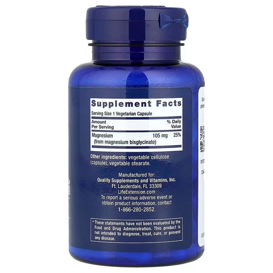 USA Supplements | Life Extension, Magnesium Glycinate ( Muscle Relaxation & Comfort )