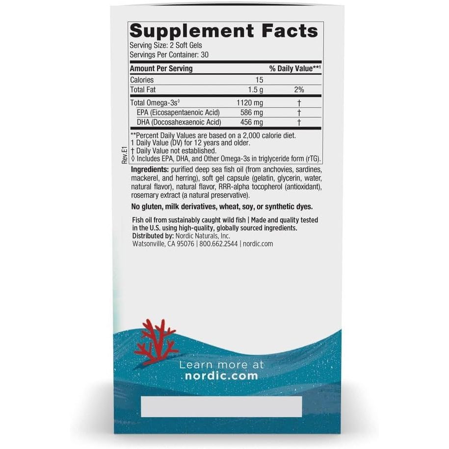 USA Supplements | Nordic Naturals, Teen, Ultimate Omega ( Brain and Cognitive Support )