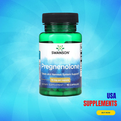 USA Supplements | Swanson, Pregnenolone ( Brain and Nervous System Support )