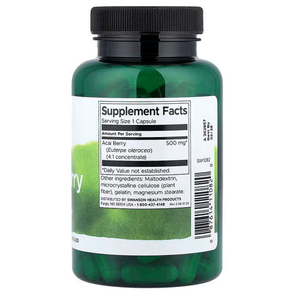 USA Supplements | Swanson, Acai Berry ( Antioxidant Support )