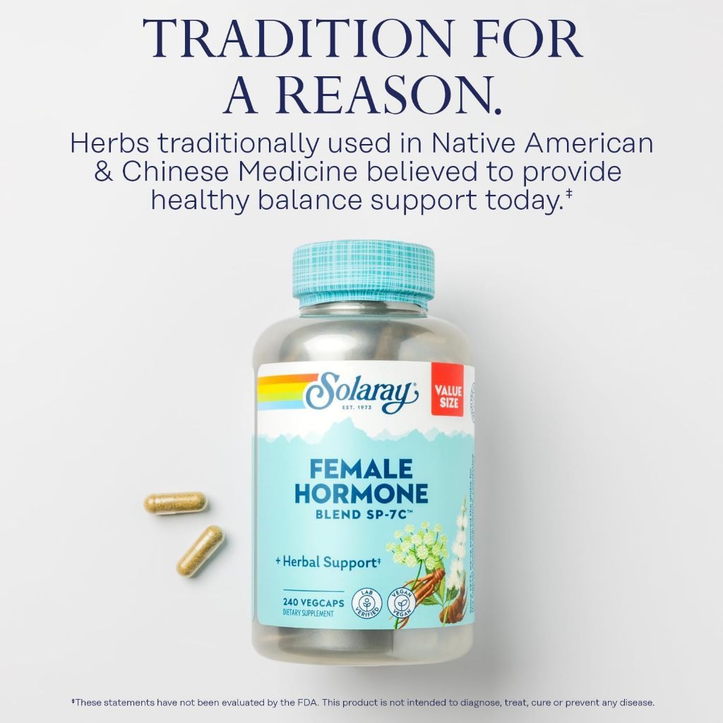 USA Supplements | Solaray, Female Hormone Blend SP-7C ( Hormonal Balance )
