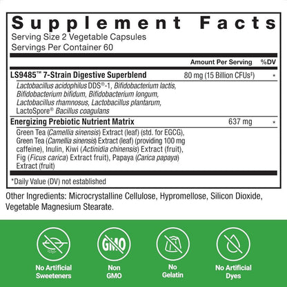 USA Supplements | Force Factor, ProbioSlim®, 120 Vegetable Capsules ( Improve Digestion )