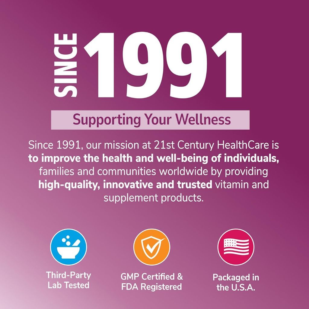 USA Supplements | 21st Century, Sentry Senior, Women's 50+, 100 Tablets ( Multivitamin Supplement )