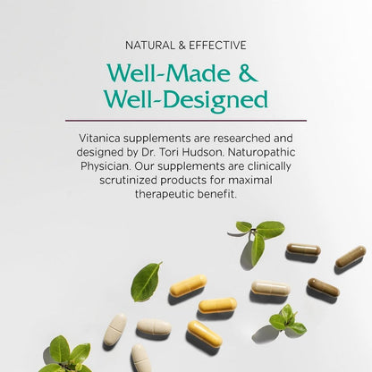 USA Supplements | Vitanica, Slow Flow Capsules ( Supports Healthy Menstrual Flow )