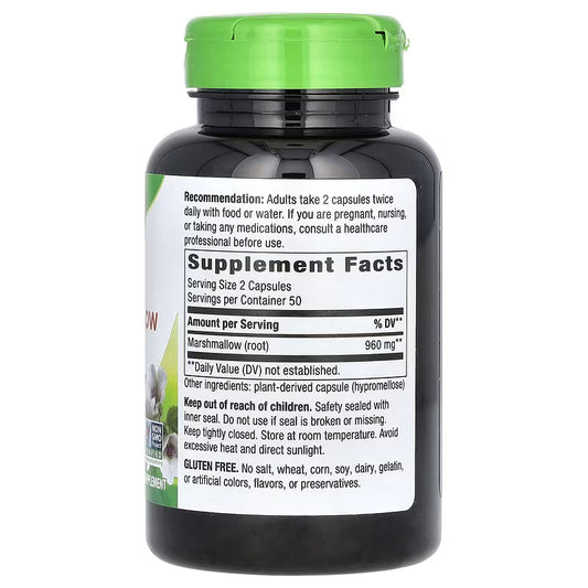 Nature's Way, Marshmallow Root ( Traditionally Used to Soothe Digestive Discomfort )