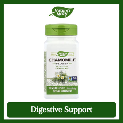 Nature's Way, Chamomile Flower ( Digestive Support & Sleep Aid )