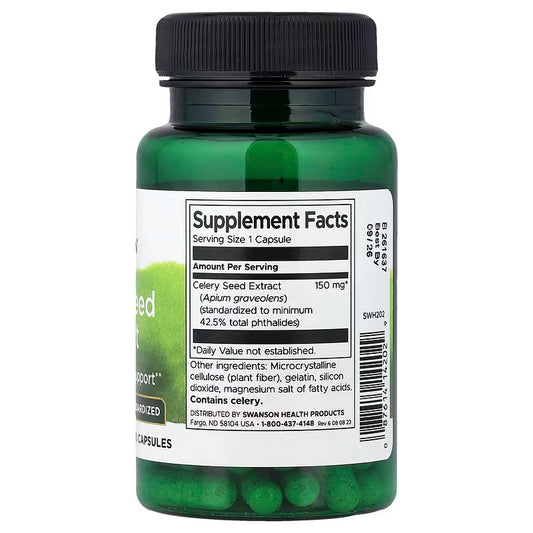 USA Supplements | Swanson, Celery Seed Extract ( Supports Healthy Circulation )