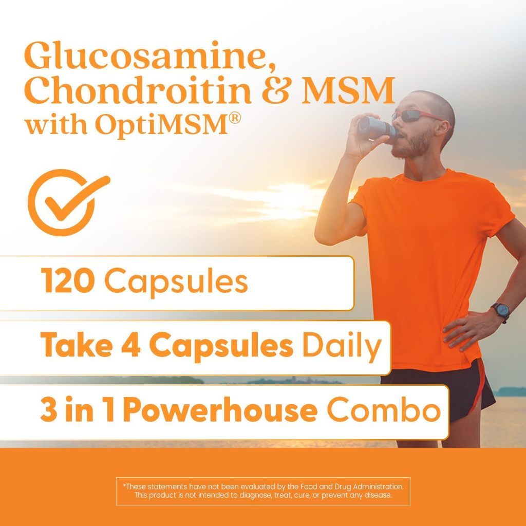USA Supplements | Doctor's Best, Glucosamine Chondroitin MSM ( Joint Comfort & Mobility )