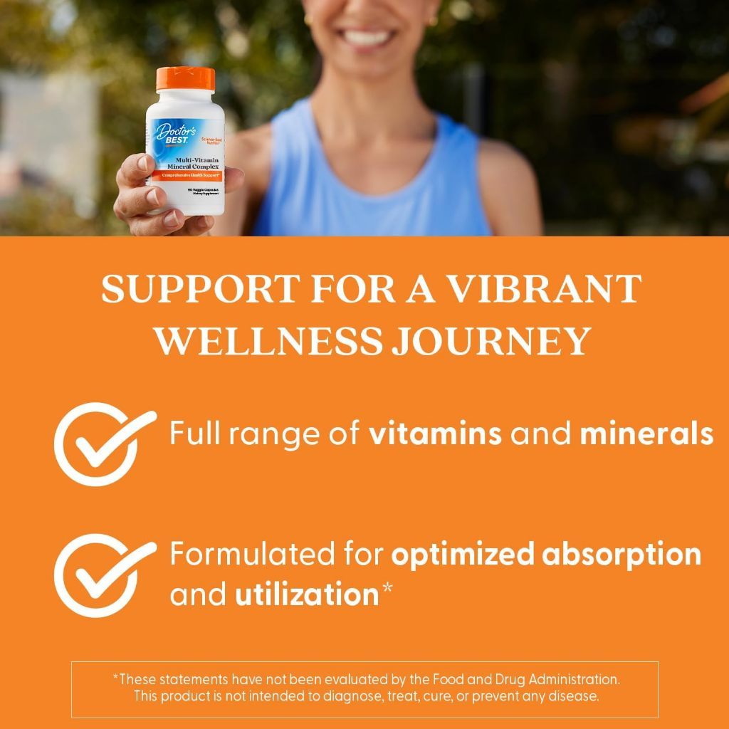 USA Supplements | Doctor's Best, Multi-Vitamin Mineral Complex ( Energy & Metabolism )