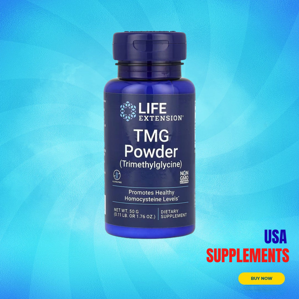 USA Supplements | Life Extension, TMG Powder ( Supports Healthy Homocysteine Levels )
