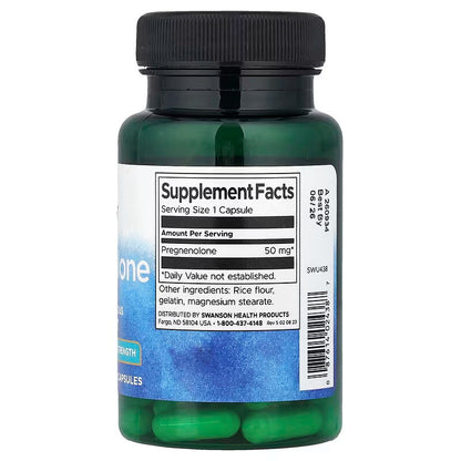USA Supplements | Swanson, Pregnenolone ( Brain and Nervous System Support )