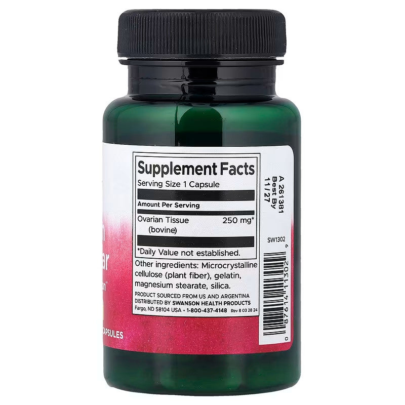 USA Supplements | Swanson, Ovarian Glandular ( Female Reproductive Health )